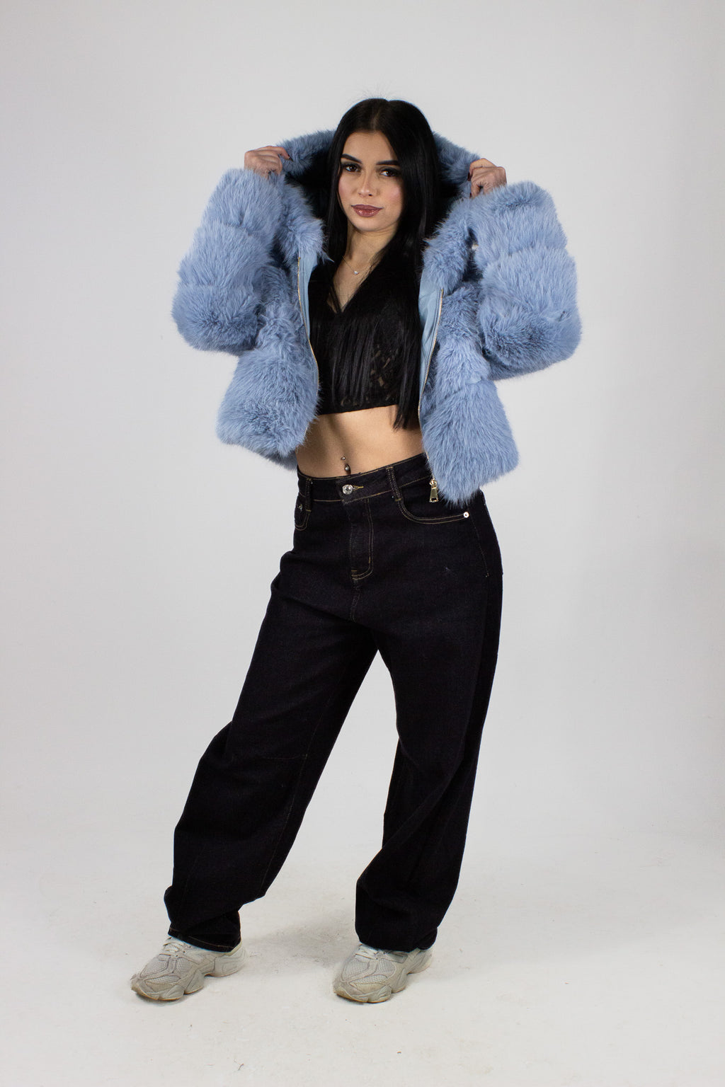 Pelliccia Crop Ice