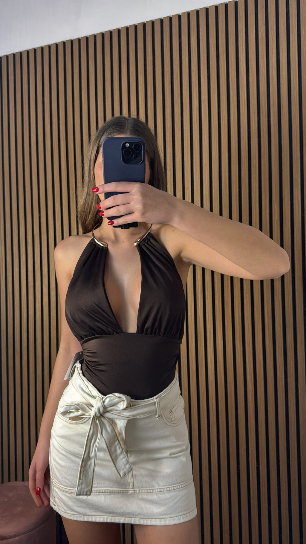 Gonna Sweet Denim Bianca