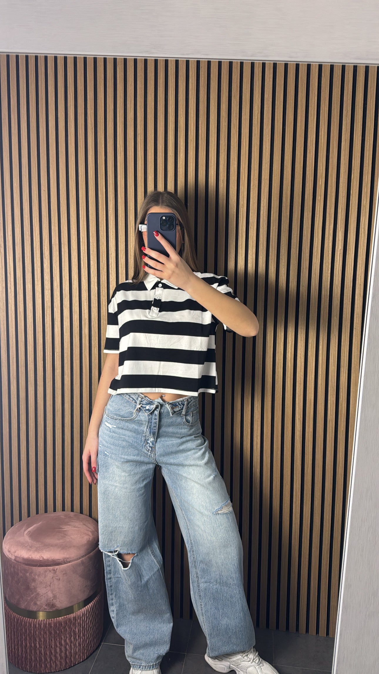 Maglia Candy Nera e Bianca