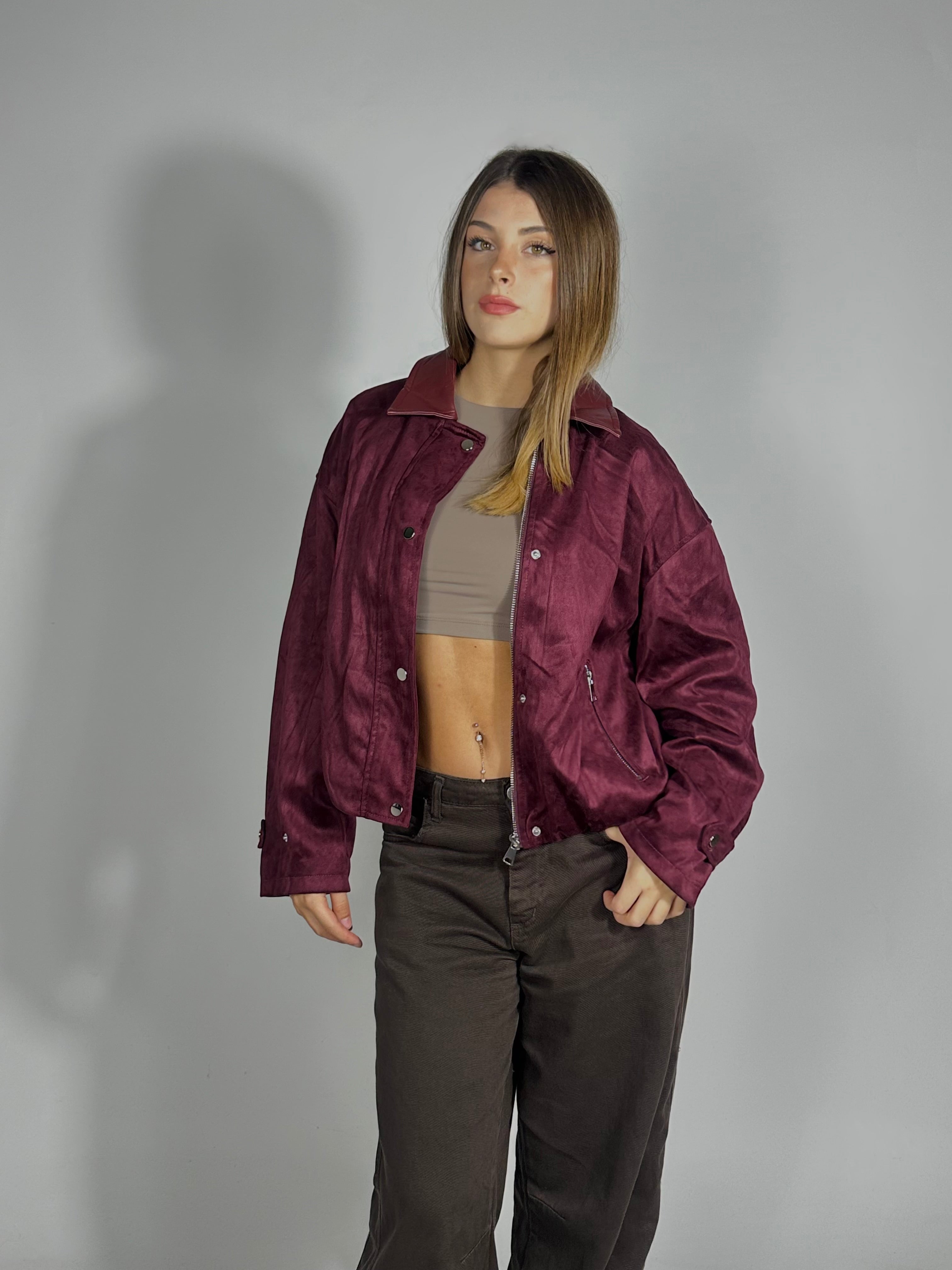 Giacca bordeaux
