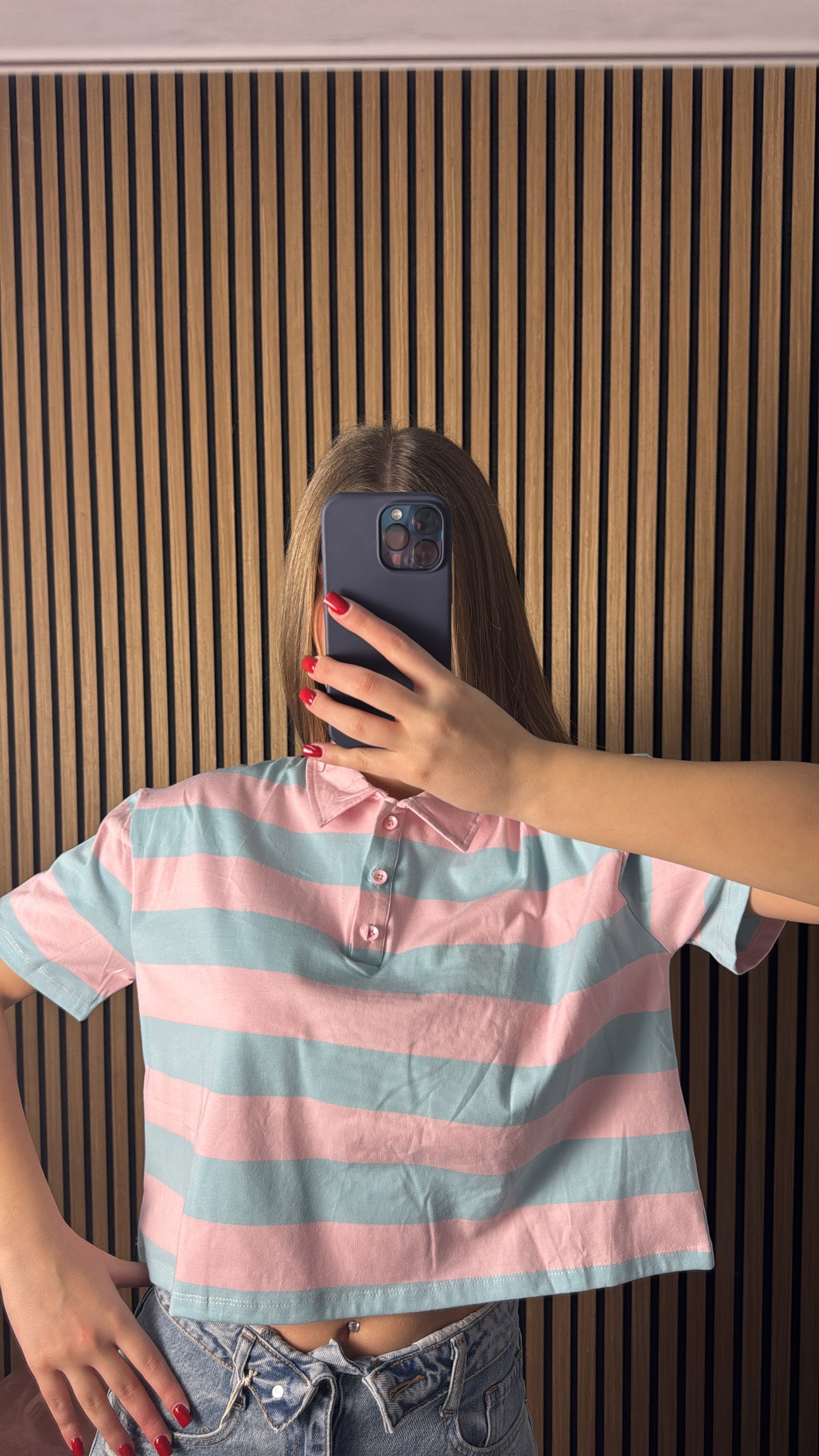 Maglia Candy Rosa e Azzurra