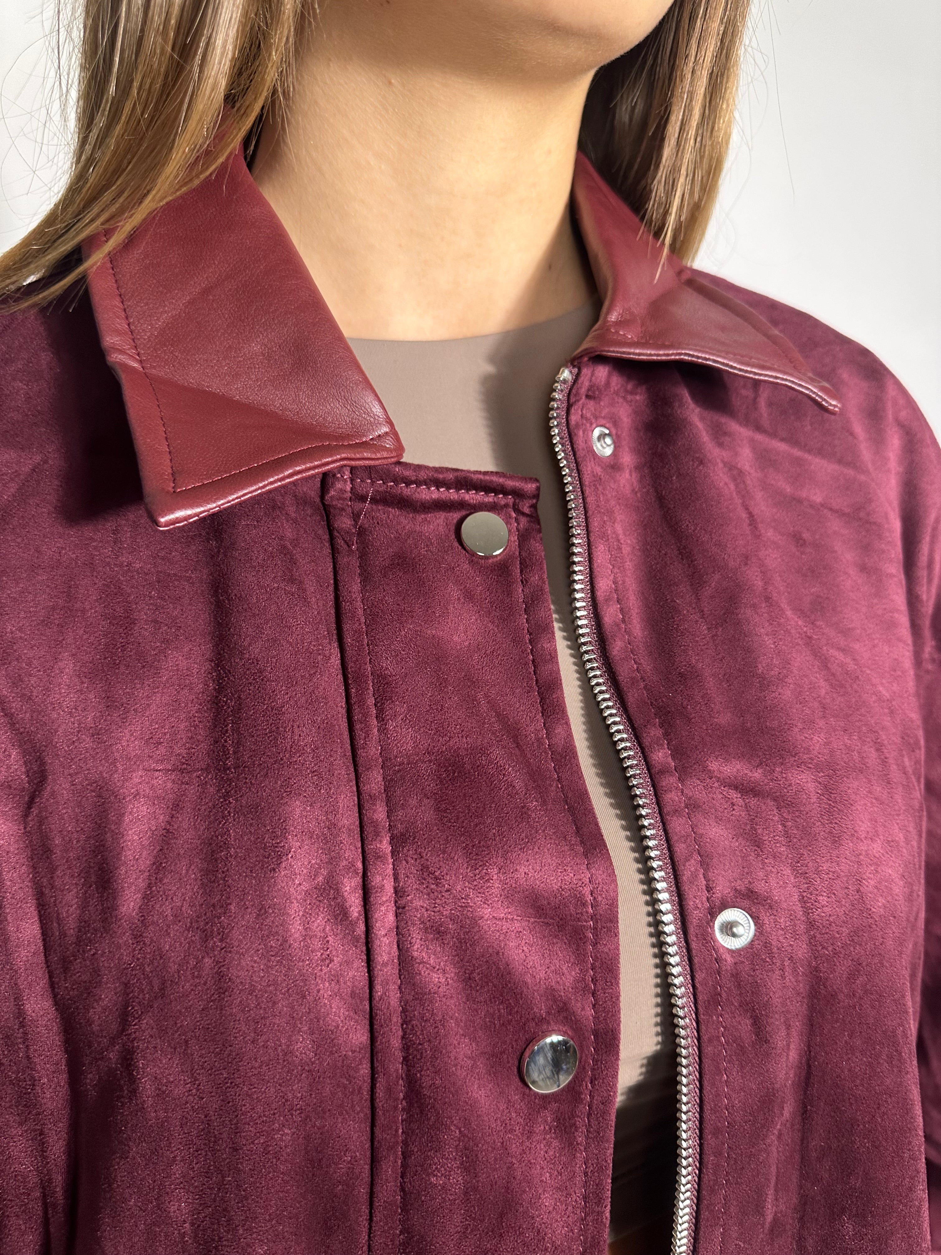 Giacca bordeaux