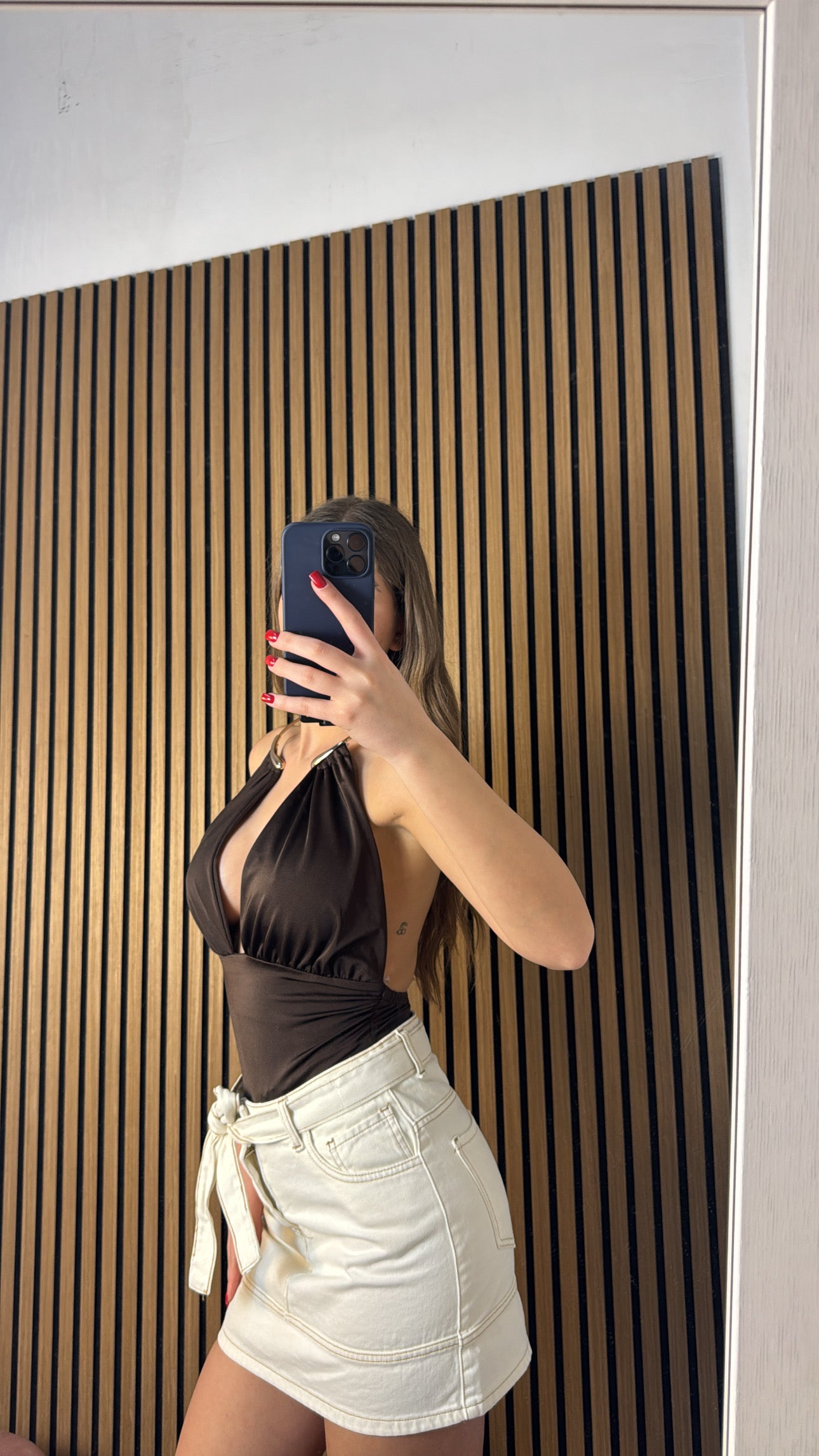 Gonna Sweet Denim Bianca